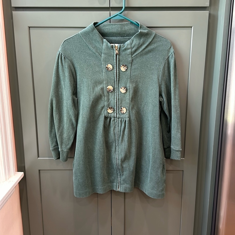 Banana Republic zip up sweater shirt